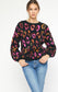 Multi Color Cheetah Sweater